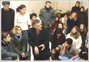 Massimo Venturiello in stage alla Quinta